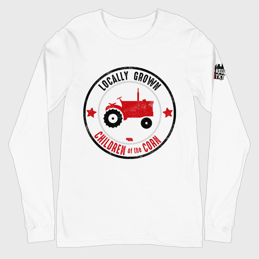 BRC Locally Grown LS T-Shirt (White)
