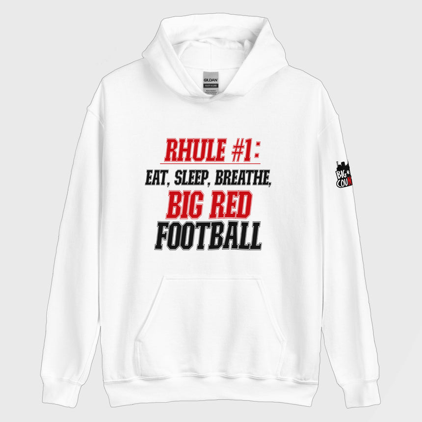 BRC Rhule #1 Hoodie (White)