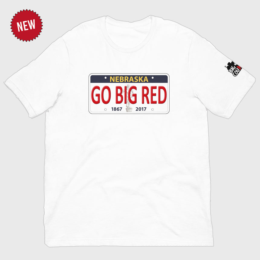GBR License Plate (White)