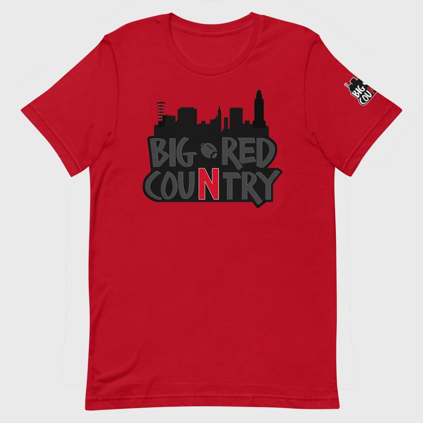 BRC Big Logo Blackout T-Shirt (Red)