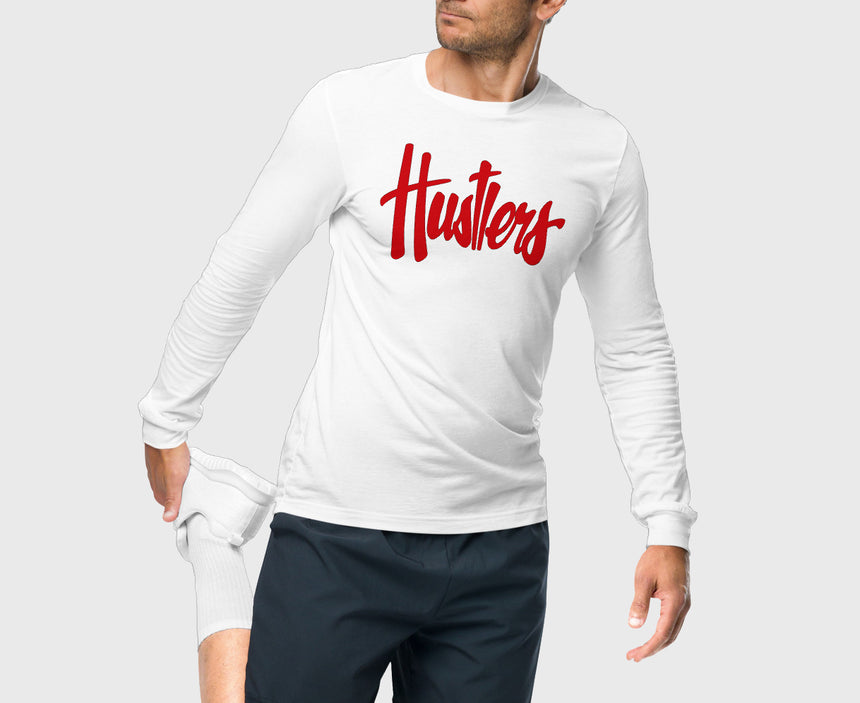 BRC Hustlers LS Shirt (White)