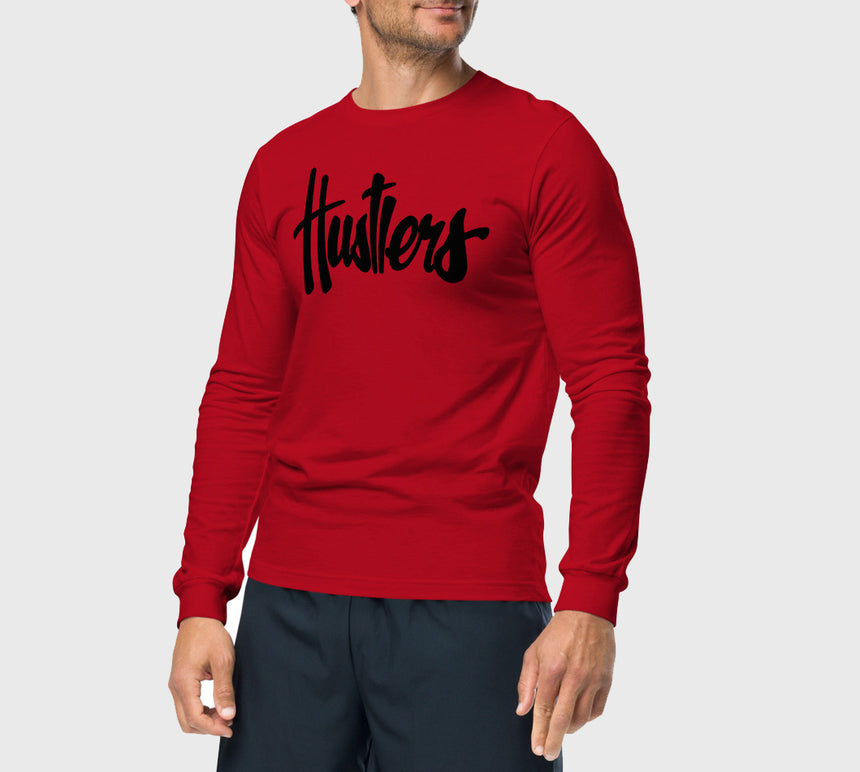 BRC Hustlers LS Shirt (Red)