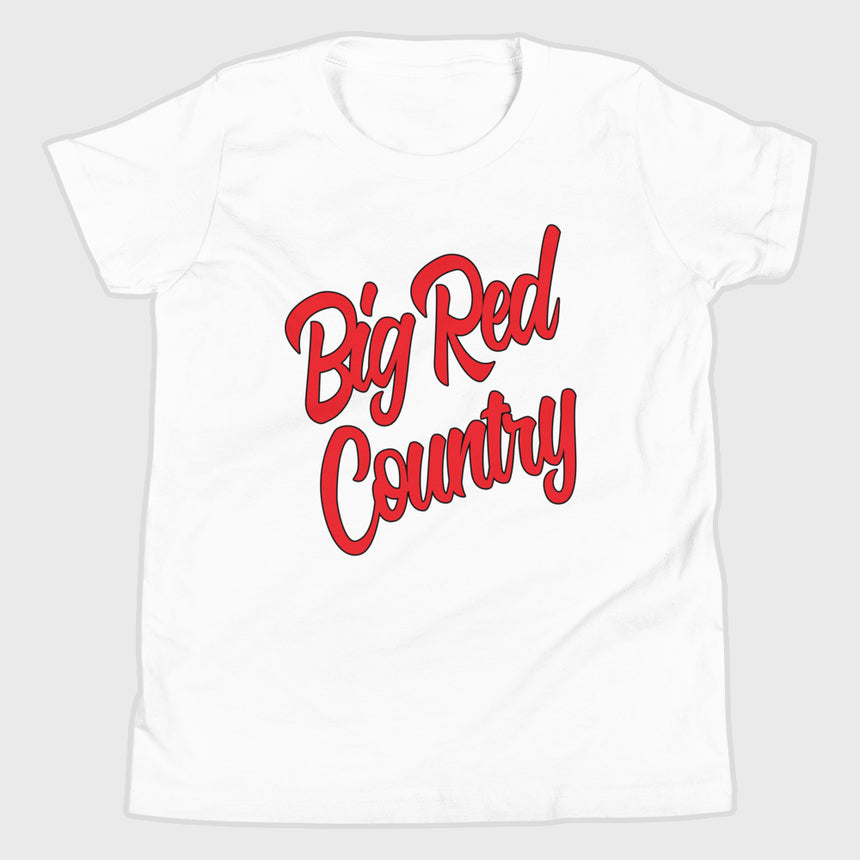 Youth BRC Cursive T-Shirt (White)